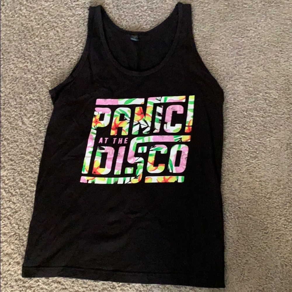 Unisex Panic! At the Disco concert tank